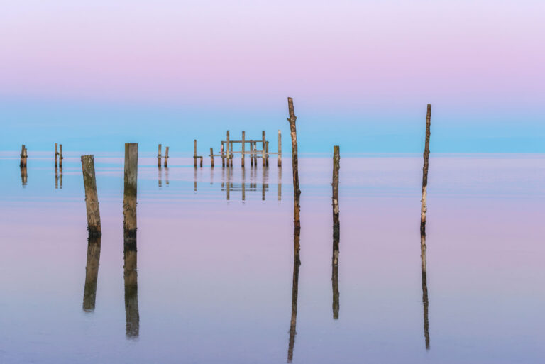 Echoes in Pastel Waters, 2025. by Allan Andersen, exhibited at Aurea Photo Gallery.