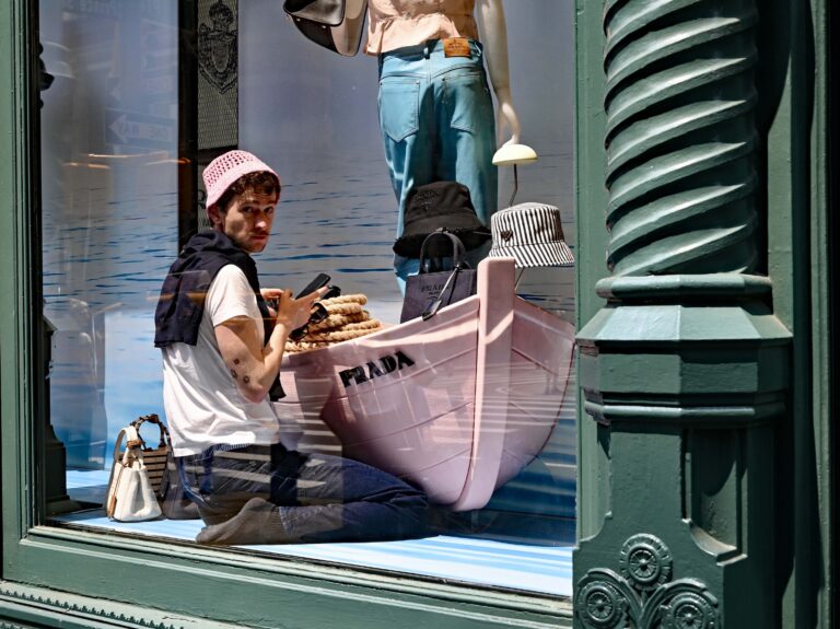 Prada, 2025. by Robyn B Garnett, exhibited at Aurea Photo Gallery.