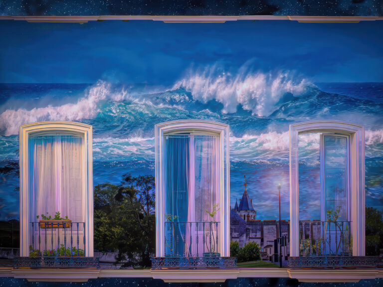 Windows of the Sea, 2025. by Richard Murrin, exhibited at Aurea Photo Gallery.