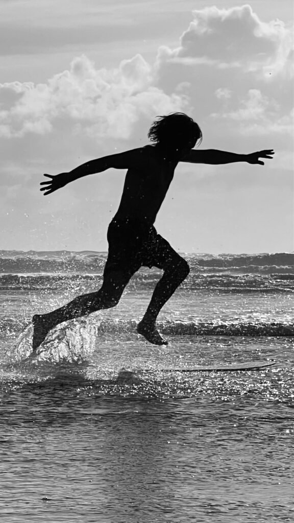 Surfing, 2025. by Brigitte B Burckhardt, exhibited at Aurea Photo Gallery.