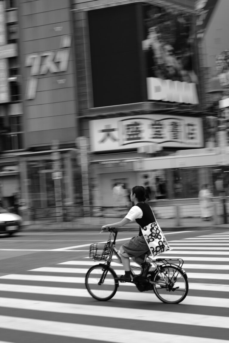 Concrete Ukiyoe: Floating World Motion, 2025. by Corinne Vallienne, exhibited at Aurea Photo Gallery.