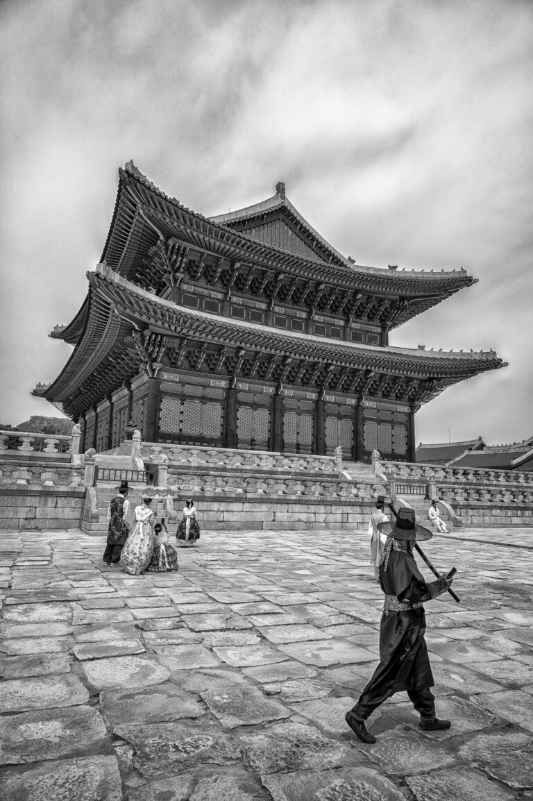Gyeongbokgung Palace, 2025. by Jeremiah A. Gilbert, exhibited at Aurea Photo Gallery.