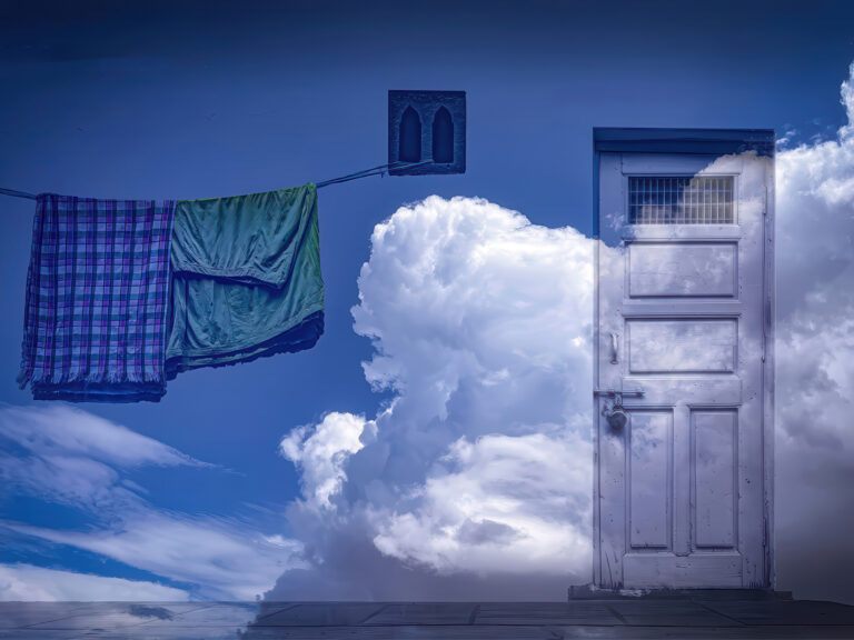 Doorway to the Clouds, 2025. by Richard Murrin, exhibited at Aurea Photo Gallery.