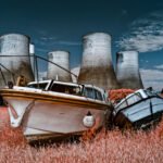 Lost Boats, 2025. by Andy Platt, exhibited at Aurea Photo Gallery.