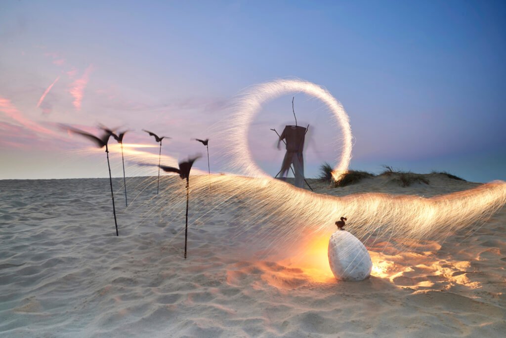 Step into the Unknown, 2018. by Nick Read, exhibited at Aurea Photo Gallery.