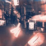 Golden Gai, 2025. by Christophe Leonardi, exhibited at Aurea Photo Gallery.
