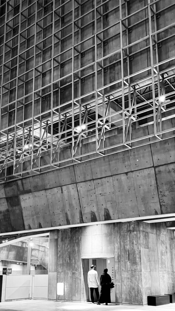 Black and White in Tokyo, 2025. by Masayuki Takaku, exhibited at Aurea Photo Gallery.