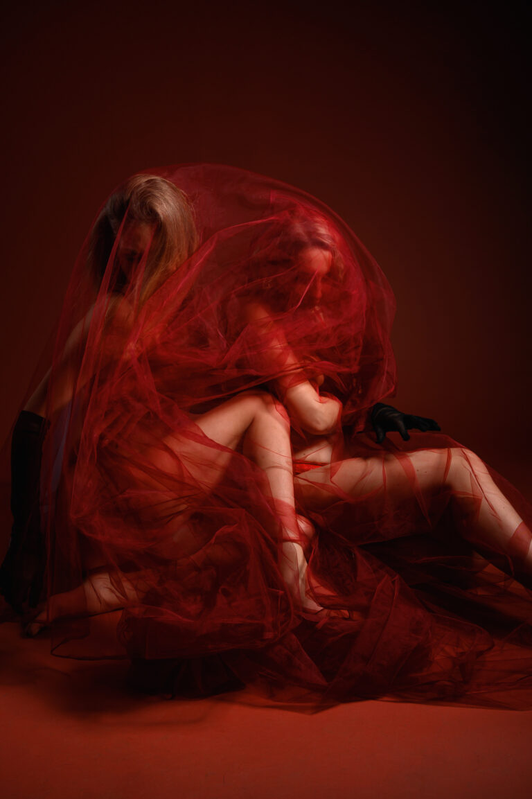 Cocoon for Two, 2025. by Elvina Kulinicenko, exhibited at Aurea Photo Gallery.