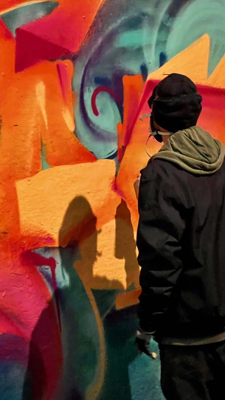 The Artist, 2023. by Brigitte B Burckhardt, exhibited at Aurea Photo Gallery.