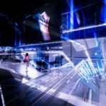 Walking on the Light Planet, 2022. by Nluz Love, exhibited at Aurea Photo Gallery.