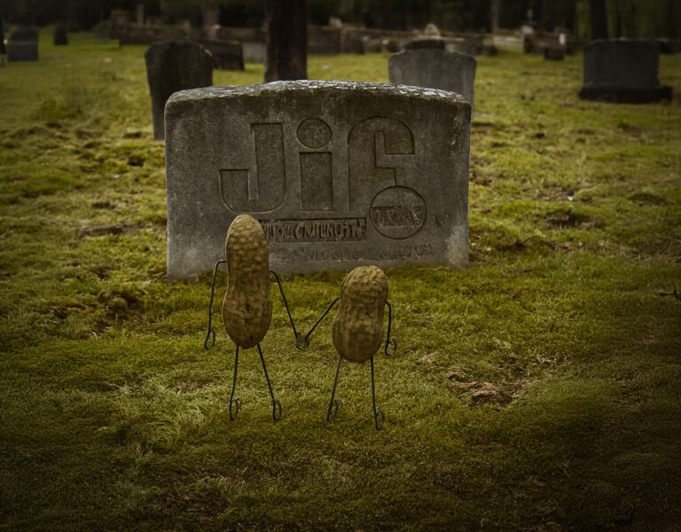 The Peanut Vigil, 2025. by Tom Gainer, exhibited at Aurea Photo Gallery.