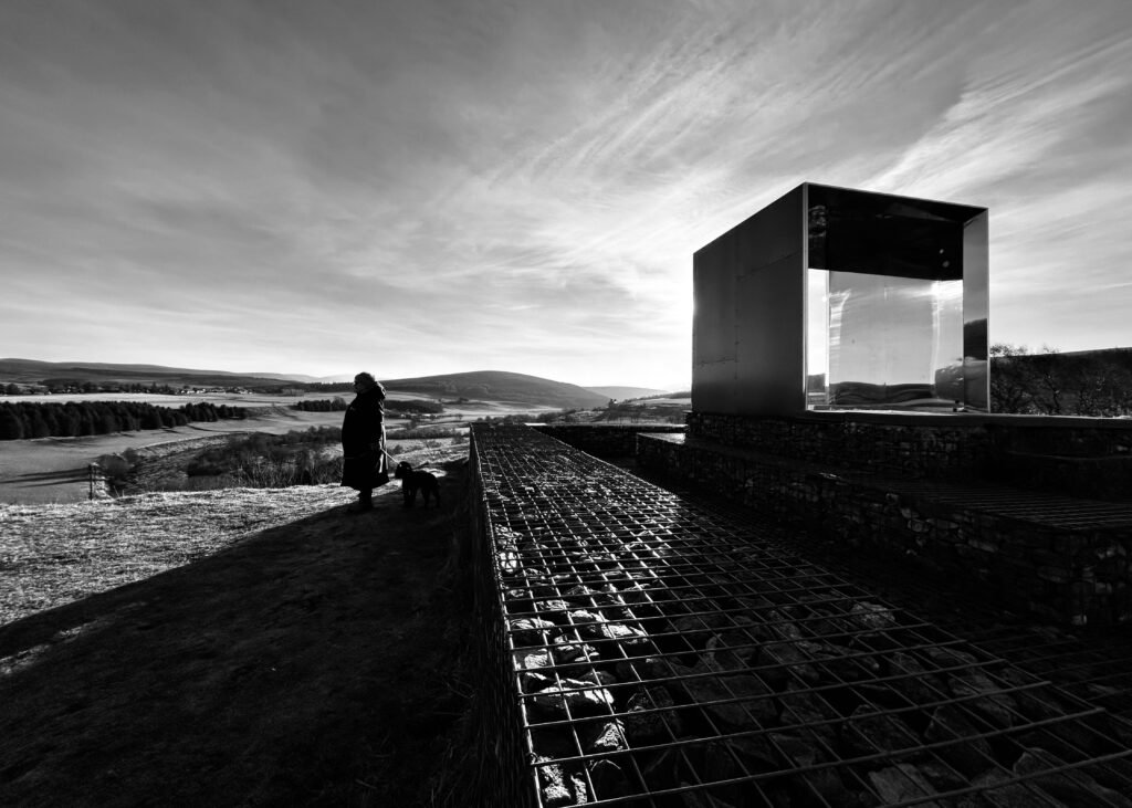 Gaze beyond the cube, 2025. by Ian Storrar, exhibited at Aurea Photo Gallery.