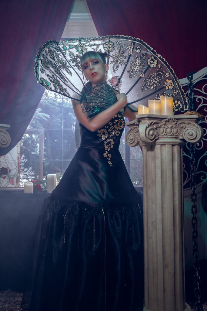 The Quiet Empress, 2025. by Vega Aster, exhibited at Aurea Photo Gallery.