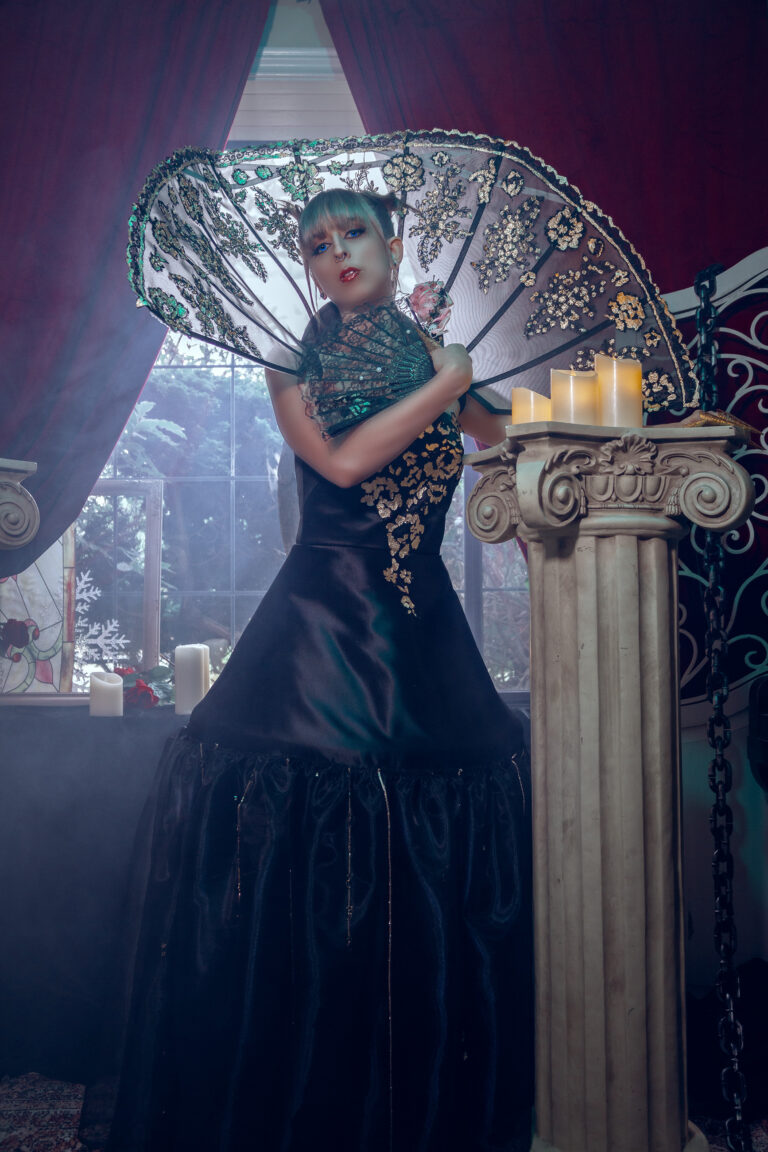 The Quiet Empress, 2025. by Vega Aster, exhibited at Aurea Photo Gallery.