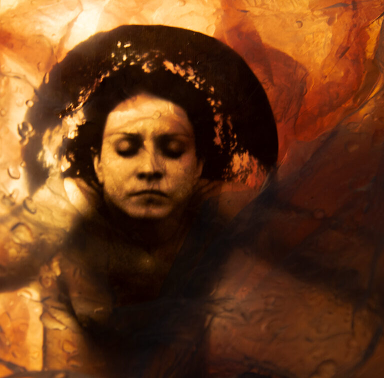 Eleusis Burning (3), 2014. by Kama Rosinska, exhibited at Aurea Photo Gallery.