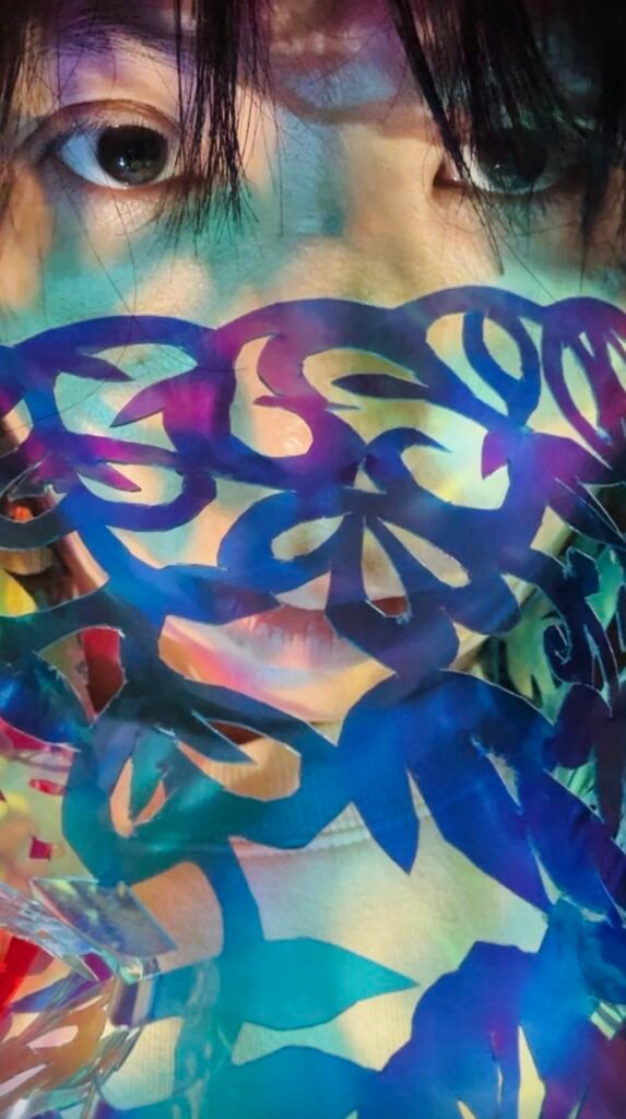 Rainbow Birthmarks. by Pauline Lorelei Art, exhibited at Aurea Photo Gallery.