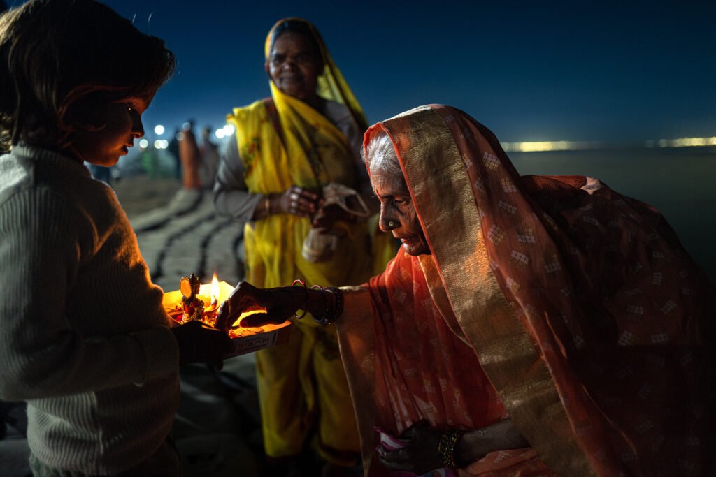 Aarti - Between Generations, February 2025. by Zbigniew Wolny, exhibited at Aurea Photo Gallery.
