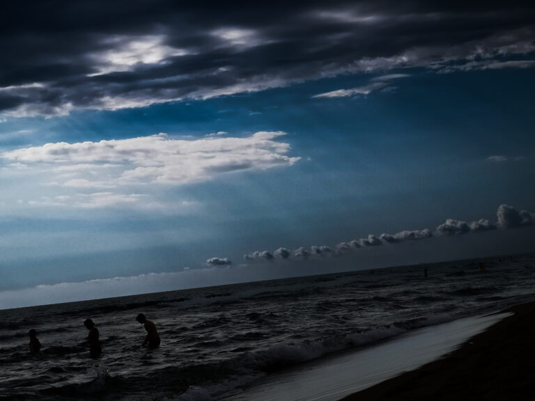 The sea the color of wine 02, 2024. by Dino Latella, exhibited at Aurea Photo Gallery.