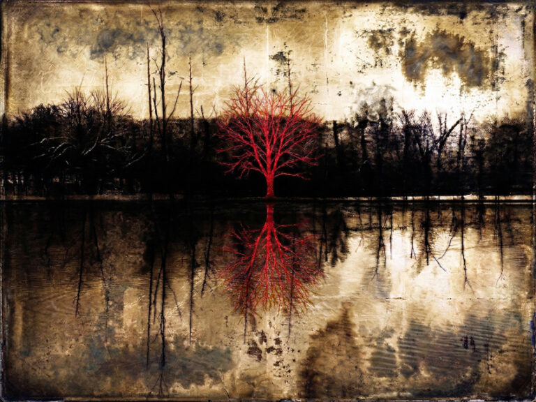 L'Arbre Pourpre. by Antoine Marelle, exhibited at Aurea Photo Gallery.