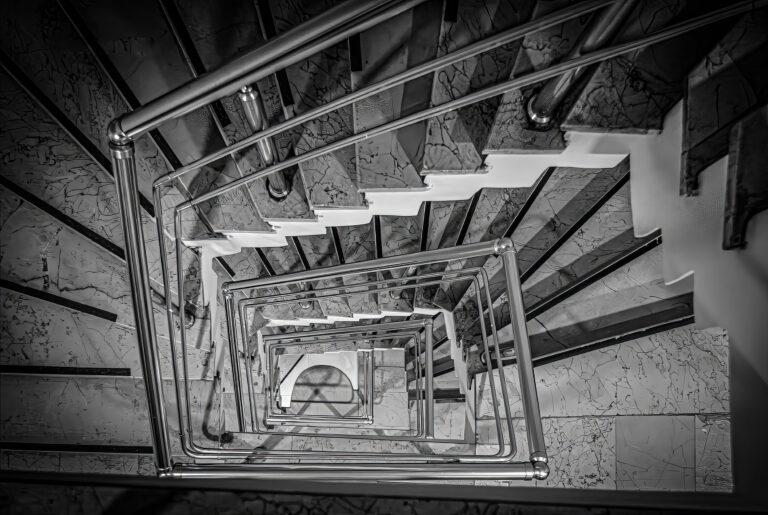 Staircase Puzzle, 2009. by Richard Murrin, exhibited at Aurea Photo Gallery.