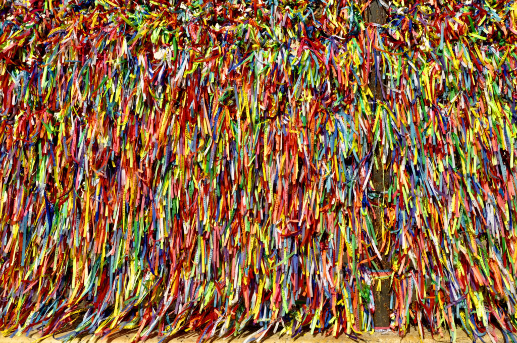 rainbow ribbons, 2019. by Ian Storrar, exhibited at Aurea Photo Gallery.