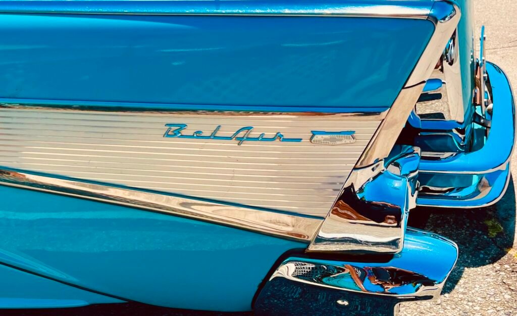Bel Air Chevy, 2025. by Karen Safer, exhibited at Aurea Photo Gallery.
