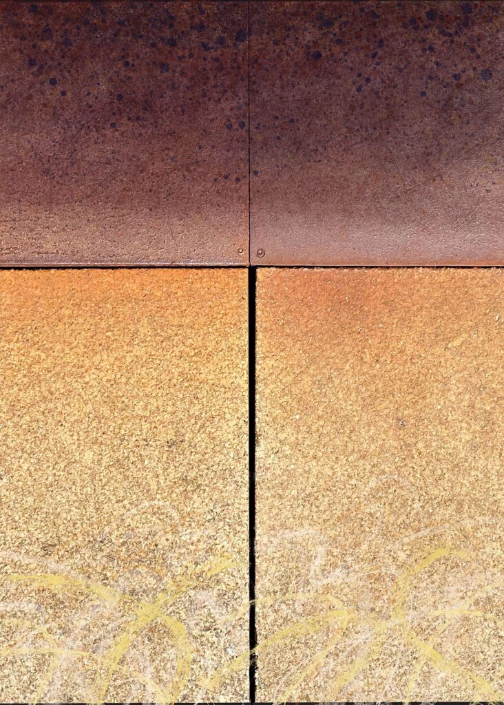 Ochre rust and yellow, 2025. by Antonio Domingos, exhibited at Aurea Photo Gallery.