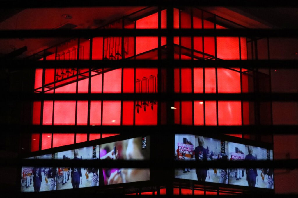 Red Room, 2025. by Mariangela Pfahler, exhibited at Aurea Photo Gallery.
