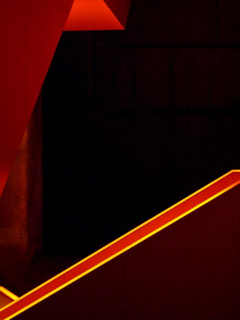Minimal Orange, 2026. by Marion Kuhn, exhibited at Aurea Photo Gallery.