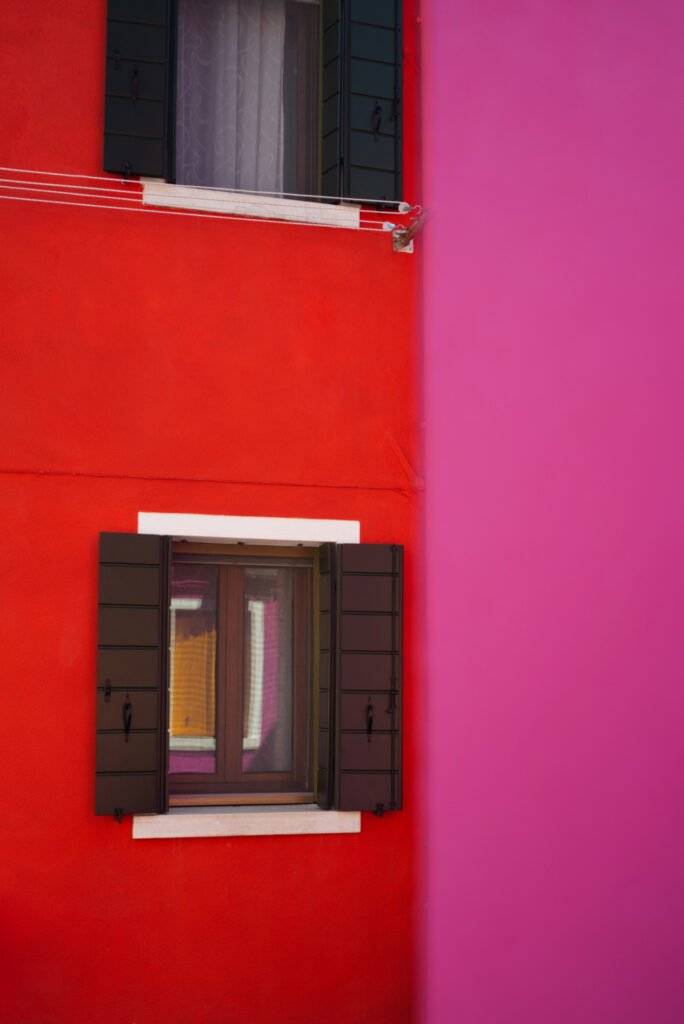 Burano with Windows, 2024. by Nicola Fantin, exhibited at Aurea Photo Gallery.