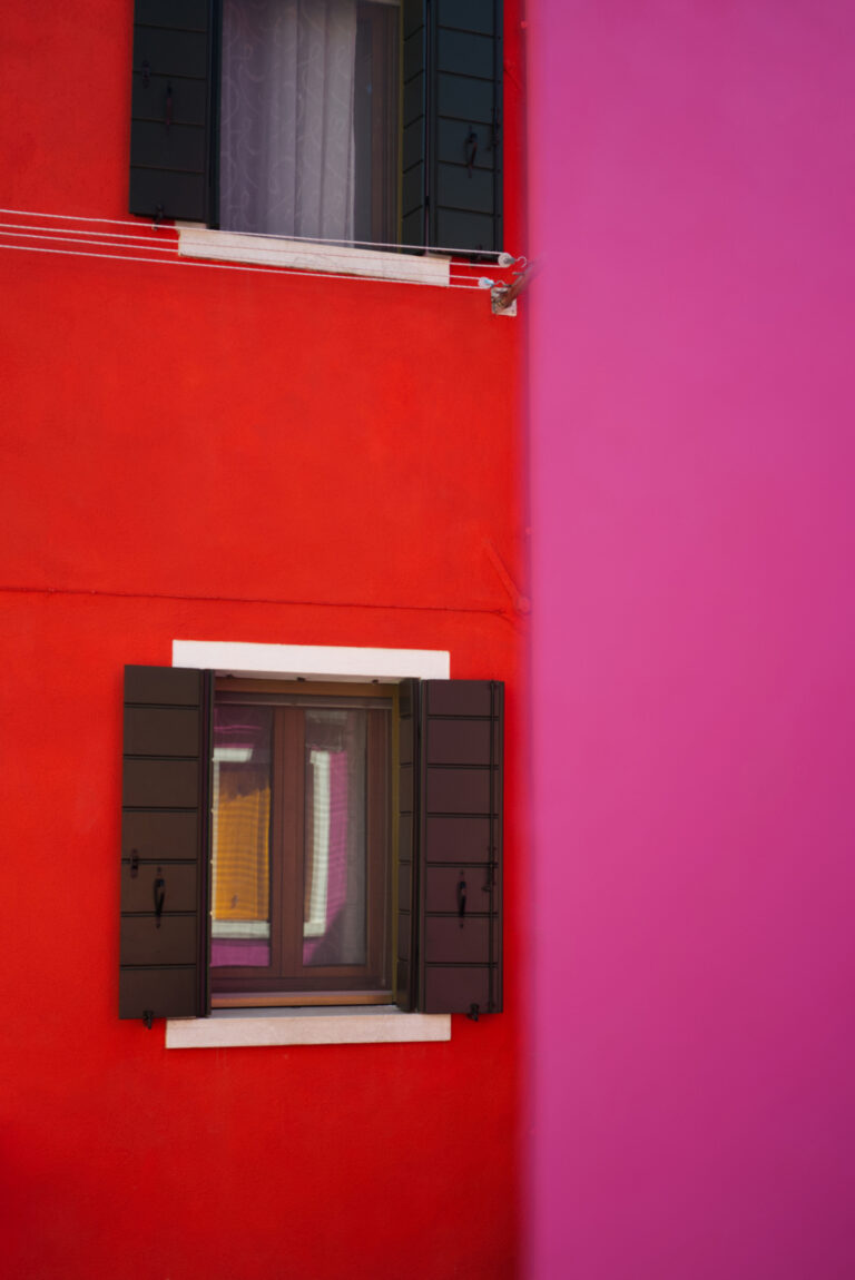 Burano with Windows, 2024. by Nicola Fantin, exhibited at Aurea Photo Gallery.
