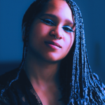 Beauty in Blue, 2026. by K Rolo, exhibited at Aurea Photo Gallery.