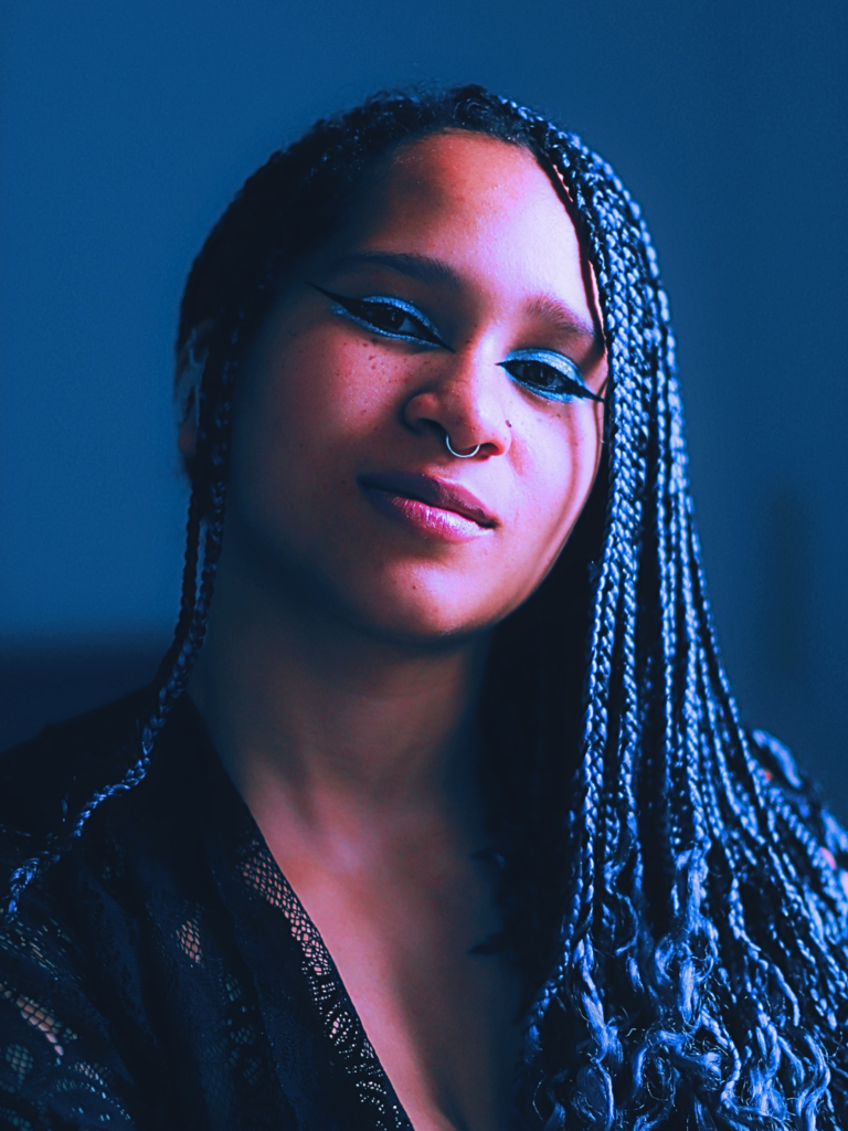 Beauty in Blue, 2026. by K Rolo, exhibited at Aurea Photo Gallery.