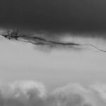 Airbus BelugaXL landing over the Elbe river in wet weather, 2024. by Antonio Pirro’, exhibited at Aurea Photo Gallery.