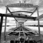 Train Graveyard, 2014. by Jeremiah A. Gilbert, exhibited at Aurea Photo Gallery.