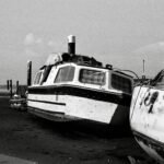Beached Boats, 2024. by J.Y. Huang, exhibited at Aurea Photo Gallery.