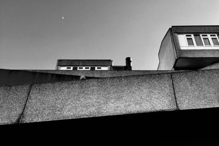 Before the Bulldozers, Thamesmead, 2018, digital by too Much Bacon, exhibited at Aurea Photo Gallery.