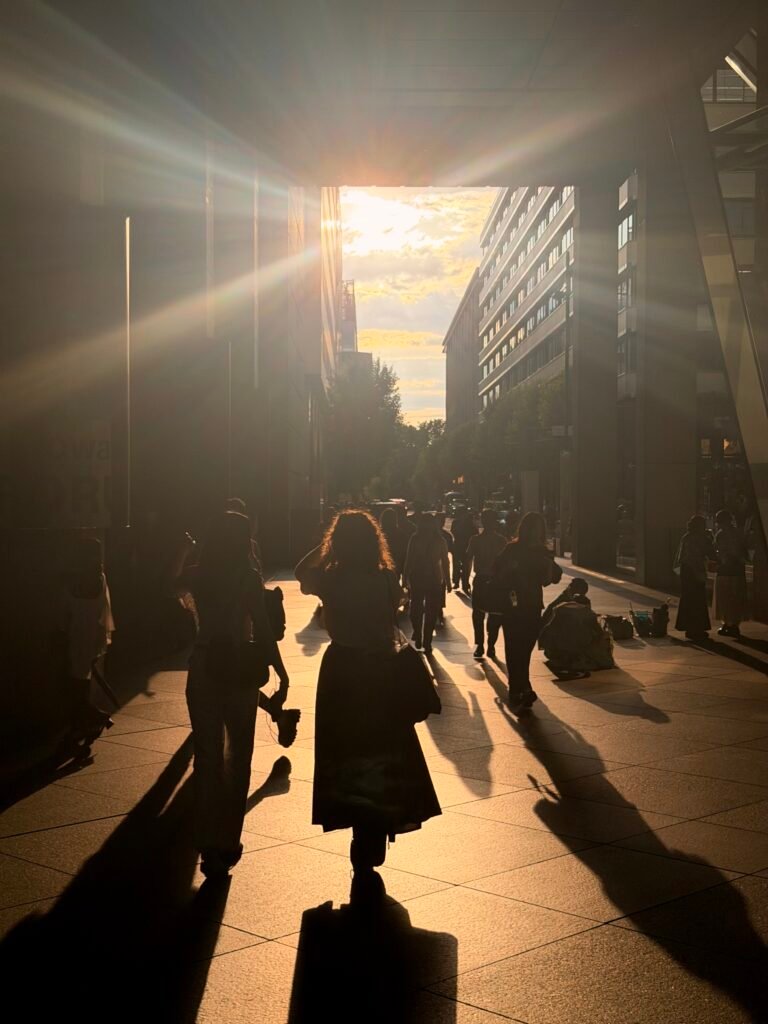 AFTER WORK IN TOKYO by Masayuki Takaku, exhibited at Aurea Photo Gallery.