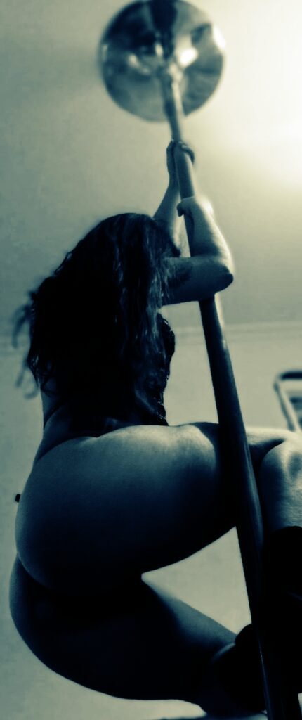 Fine Art Photography, Self-Portrait - From the series "Where Light Breaks" by T/SCULPT, exhibited at Aurea Photo Gallery.