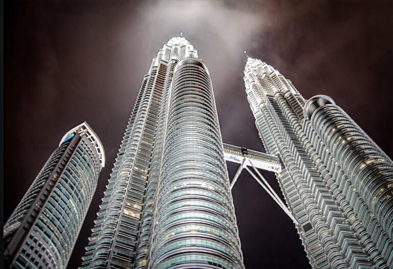 Petronas Tower, 2020. by Richard Murrin, exhibited at Aurea Photo Gallery.