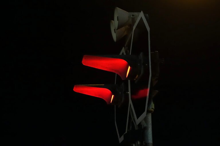 RED SIGNAL BRHV, 2019. by Wolfgang in der Wiesche, exhibited at Aurea Photo Gallery.