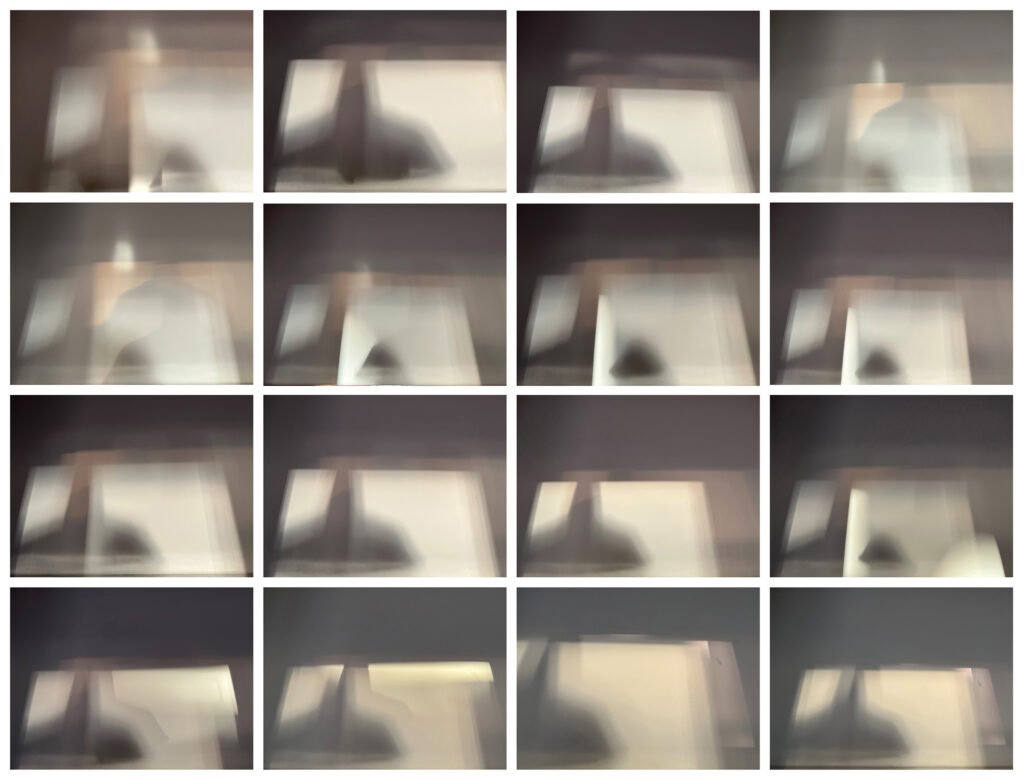 Lamp sequence 1, 2022. by Carla Della Beffa, exhibited at Aurea Photo Gallery.